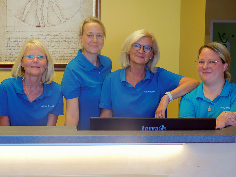 Das Team der Physiotherapiepraxis Wippermann in Heide